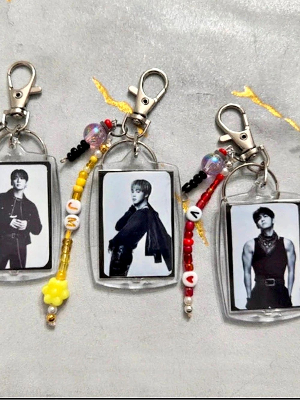 BTS Photo Keychain